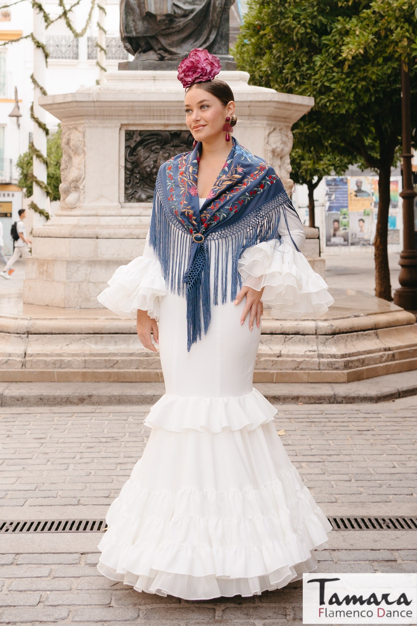Tango Blanco Flamenco Dress
