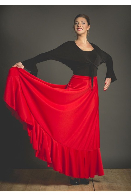 Jupes flamenco FEMME modèle Jupe flamenco Rocio - Tricoté 