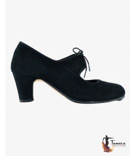 trainning flamenco shoes semiprofessional - - TAMARA High Semiprofessional - Suede Lace