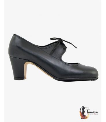 trainning flamenco shoes semiprofessional - - TAMARA High Semiprofessional - Leather LACE