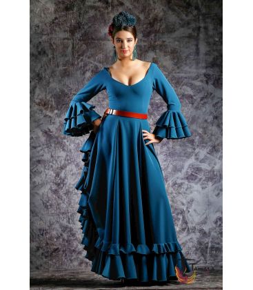 trajes de flamenca 2019 mujer - Vestido de flamenca TAMARA Flamenco - Traje de flamenca Geranio
