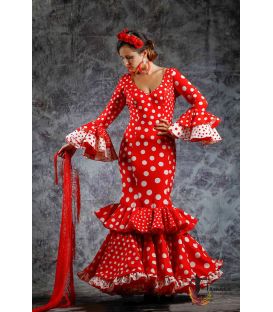 trajes de flamenca 2019 mujer - Vestido de flamenca TAMARA Flamenco - Vestido de sevillanas Quema
