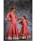 Flamenca dress Estepona Blue lace