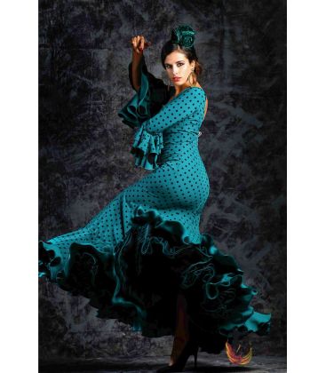woman flamenco dresses 2019 - Vestido de flamenca TAMARA Flamenco - Flamenca dress Zafiro
