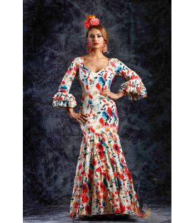 trajes de flamenca 2019 mujer - Roal - Vestido de flamenca Fresia