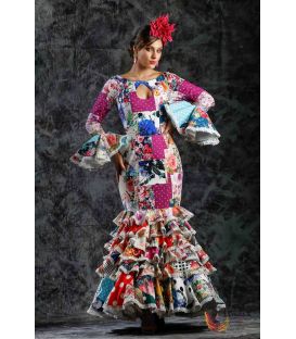 trajes de flamenca 2019 mujer - Vestido de flamenca TAMARA Flamenco - Vestido de flamenca PA1
