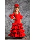 Flamenca dress Estepona red