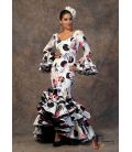 Flamenca dress Brisa printed