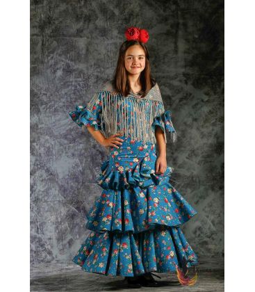 robes de flamenco 2019 pour enfant - Vestido de flamenca TAMARA Flamenco - Robe de flamenca Saeta imprimé