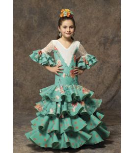 girl flamenco dresses 2019 - Aires de Feria - Flamenca dress Eva girl printed