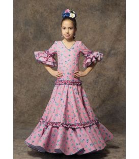 Robe de flamenca Rosa enfant