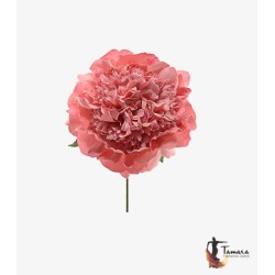 Flores de Flamenca modelo Flor Flamenca Peonía - 15 cm Rojo