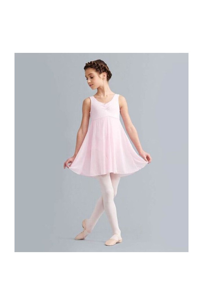 Ballet et danse Outlet modèle Robe rose ballet et danse Capezio Empire 3968C Rose pâle