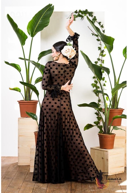 Vestidos flamencos MUJER modelo Vestido Olivia - Tul y terciopelo 