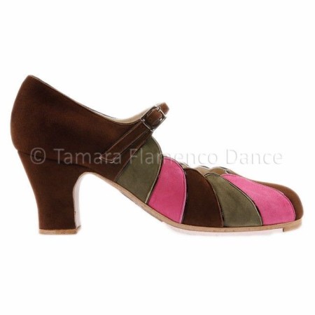 Chaussures professionnelles de flamenco Begoña Cervera modèle Chaussures de flamenco Acuarela