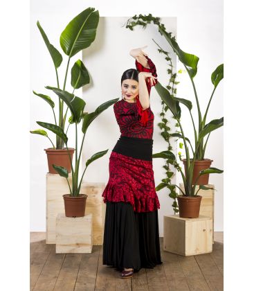 jupes de flamenco femme sur demande - - Falda Cuba - Dentelle