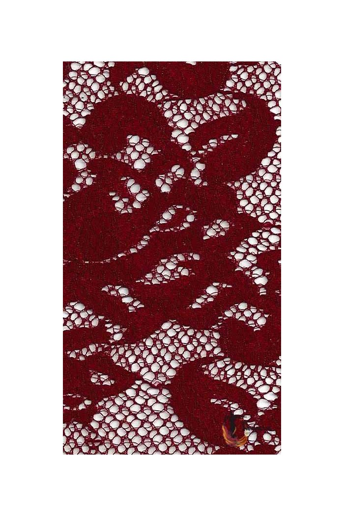  Body/Camiseta flamenca MUJER model Málaga T-shirt - Elastic plain knit and lace Dark Green