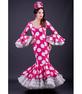 trajes de flamenca en stock envío inmediato - Vestido de flamenca TAMARA Flamenco - Talla 32 - Jade (Igual foto)