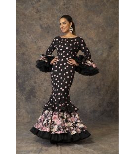 woman flamenco dresses 2019 - Aires de Feria - Flamenca dress Piropo Flowers