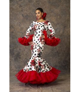 Robe de flamenca Relente à pois