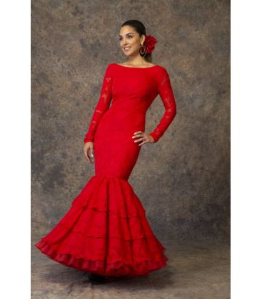 robes de flamenco 2019 pour femme - Aires de Feria - Robe de flamenca Albero Rouge