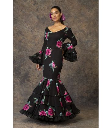 trajes de flamenca 2019 mujer - Aires de Feria - Traje de gitana Albero Flores