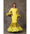 Vestido de flamenca Ilusiones Amarillo