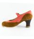 flamenco shoes professional for woman - Begoña Cervera - Binome special suede interior