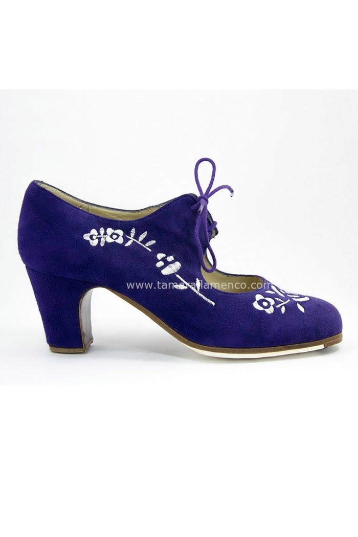 Begoña Cervera Flamenco shoes - Professionals model Flamenco shoes Bordado Cordonera (embroidered) 