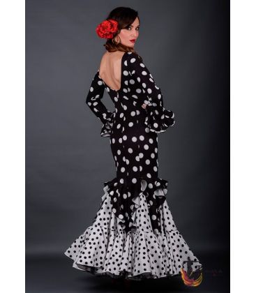 robes de flamenco 2019 pour femme - Vestido de flamenca TAMARA Flamenco - Robe de flamenca Blanca