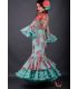 trajes de flamenca 2019 mujer - - Traje de gitana Dulce Verde agua