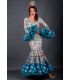 woman flamenco dresses 2019 - - Flamenca dress Daniela flowers