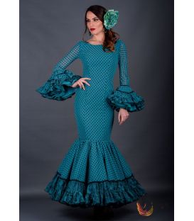 Flamenca dress Reyes polka dots