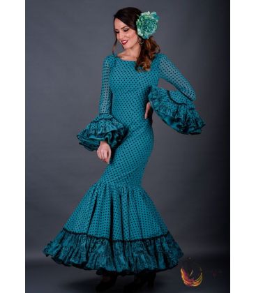 woman flamenco dresses 2019 - - Flamenca dress Reyes polka dots