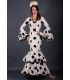 trajes de flamenca 2019 mujer - - Vestido de flamenca Casandra lunares
