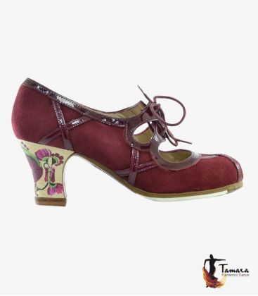 in stock flamenco shoes professionals - Begoña Cervera - Barroco Cordones
