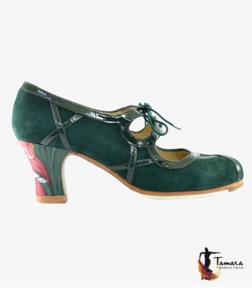 in stock flamenco shoes professionals - Begoña Cervera - Barroco Cordones