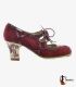 chaussures professionelles de flamenco pour femme - Begoña Cervera - Barroco Cordones