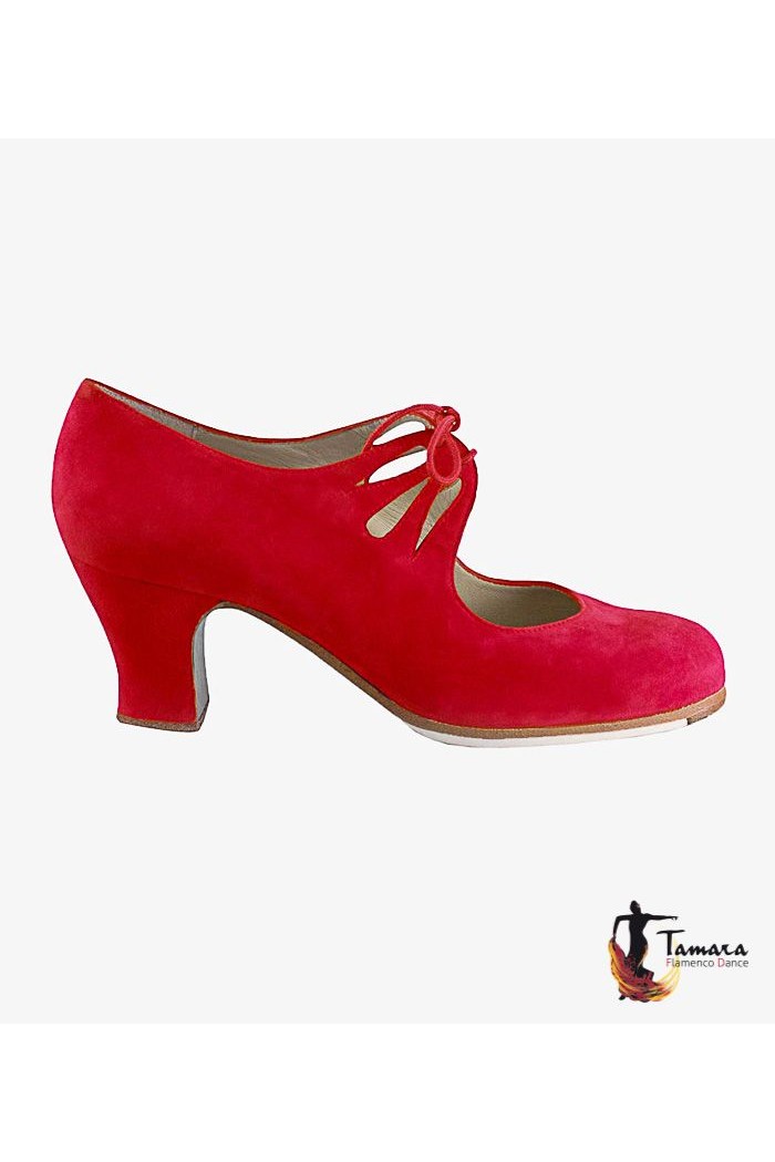  Flamenco shoes - Professionals model Flamenco shoes Cordonera Calado Black