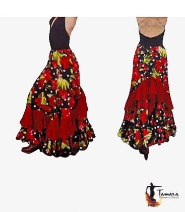 jupes de flamenco femme sur demande - Faldas de flamenco a medida / Custom flamenco skirts - Gaditana ( Sur mesure et couleur au choix)