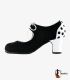 zapatos de flamenco profesionales en stock - - Lola ( En Stock ) zapato profesional flamenco con lunares
