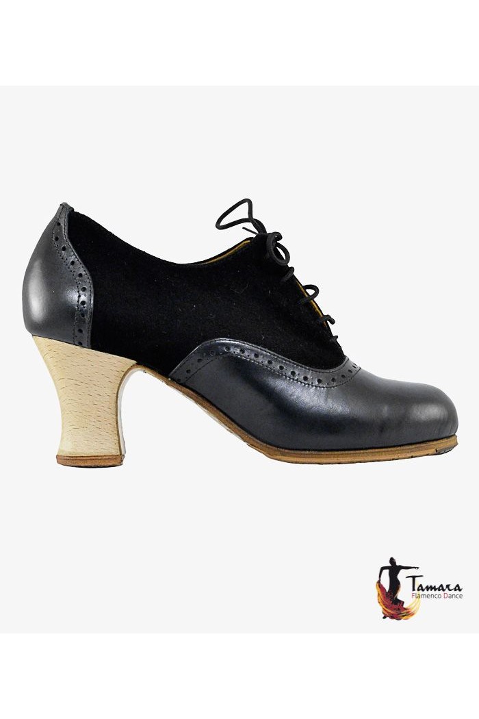 Tamara Flamenco shoes - Professionals model Flamenco shoes Garrotin Black