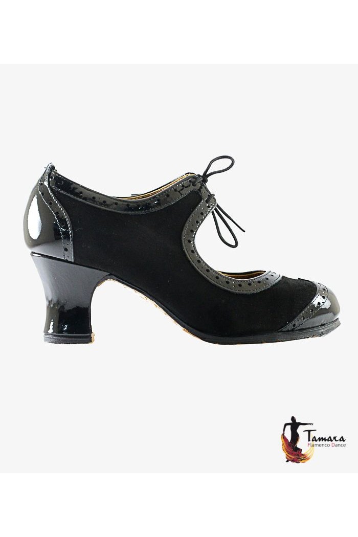 Tamara Flamenco shoes - Professionals model Flamenco shoes Bolero Black