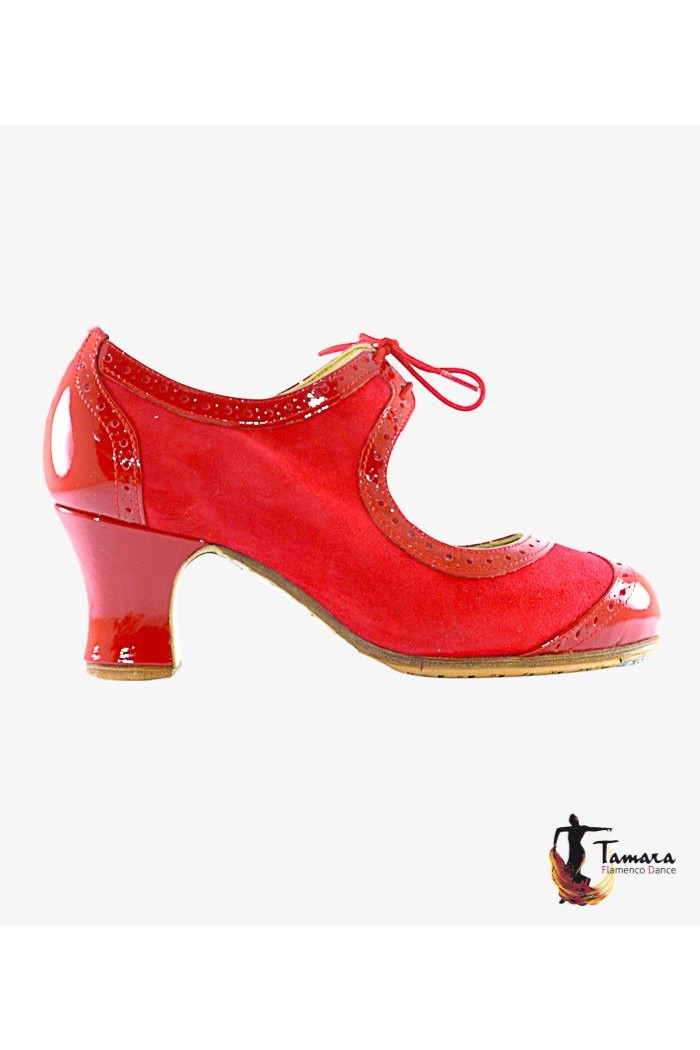 Tamara Flamenco shoes - Professionals model Flamenco shoes Bolero Red