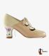 in stock flamenco shoes professionals - Begoña Cervera - Acuarela
