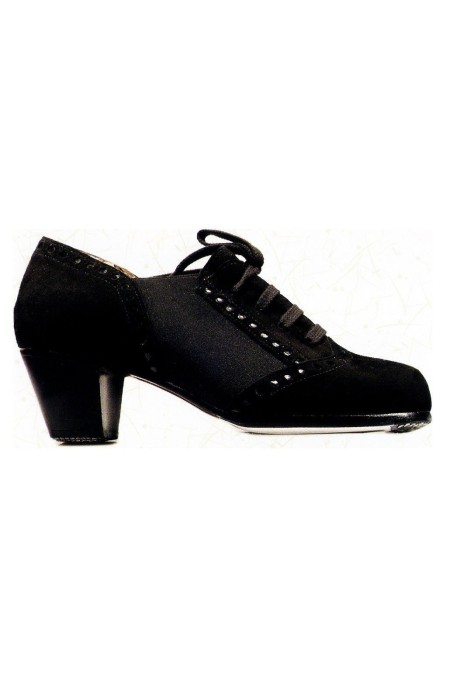 Picado black suede