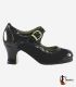 in stock flamenco shoes professionals - - La Lupi Alegria - Ante y charol