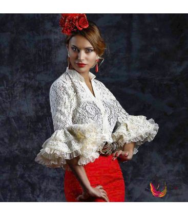 faldas y blusas flamencas en stock envío inmediato - Vestido de flamenca TAMARA Flamenco - Blusa Alba Superior