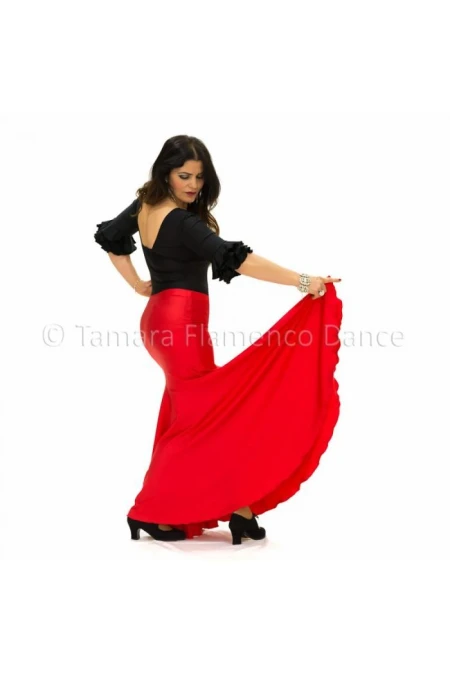  Outlet Flamenco wardrobe model Flamenco skirt Skirt Mila - Lycra Red