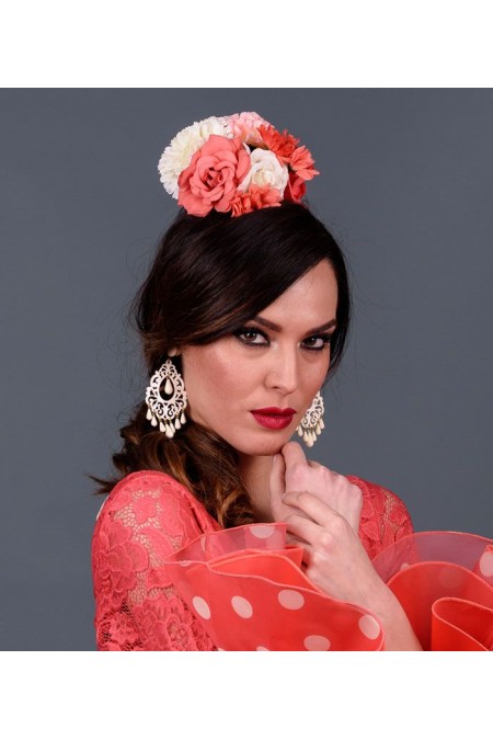 Boucles d'oreilles de flamenco modèle Boucles d'oreilles 39 - Acétate Pistache